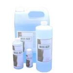 Brassager brass darkening solution bottles, full-size lineup